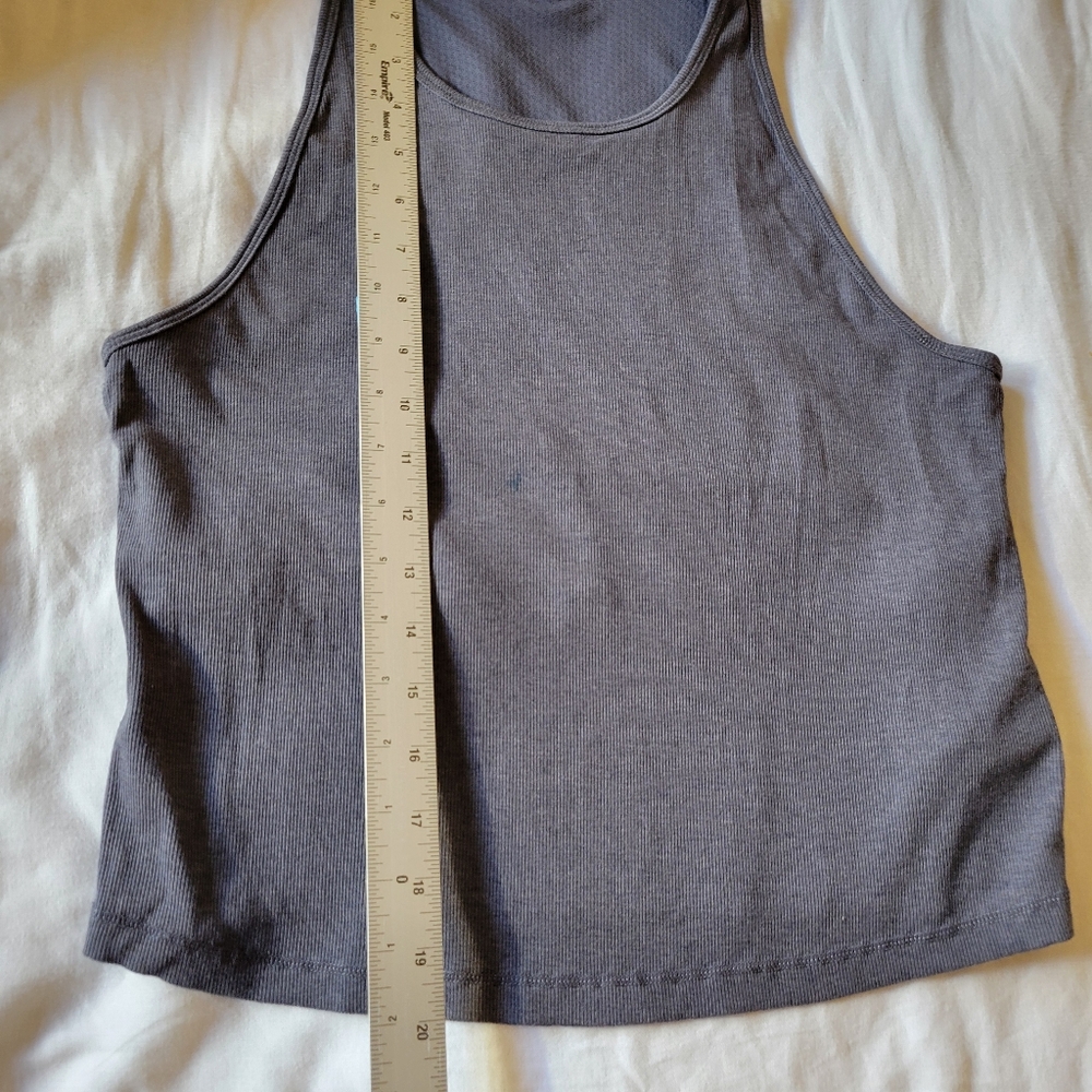 Vuori Dark Gray Women's Tank Top - Picture 4 of 6